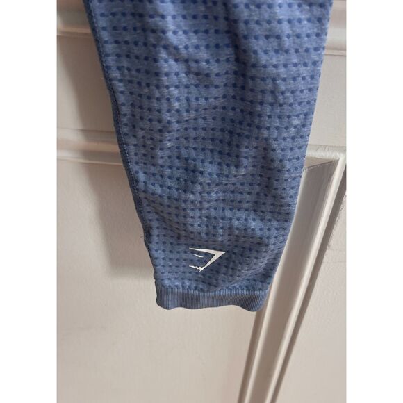 Gymshark Flex High Waisted Leggings - Blue Marl - Size XS - Picture 2 of 3